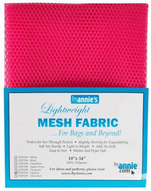Mesh fabric lipstick