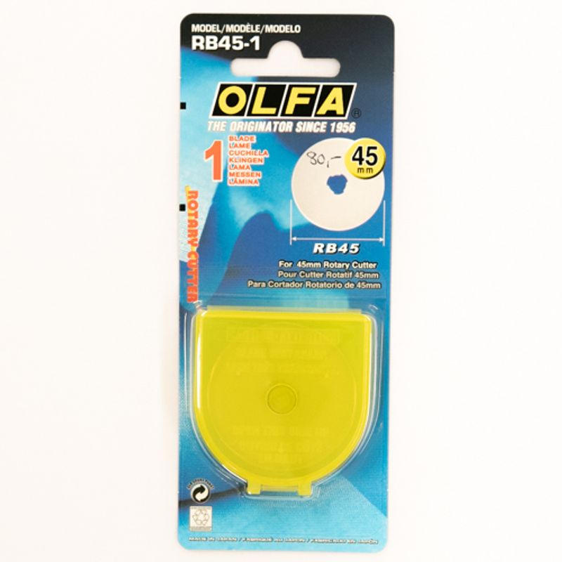 Rotary cutter knivblad 45 mm