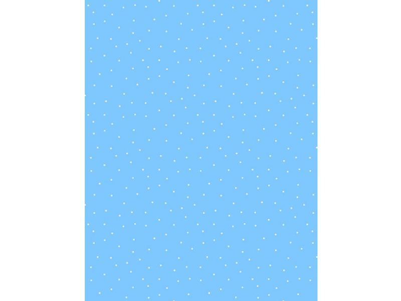 Essentials baby blue pindots