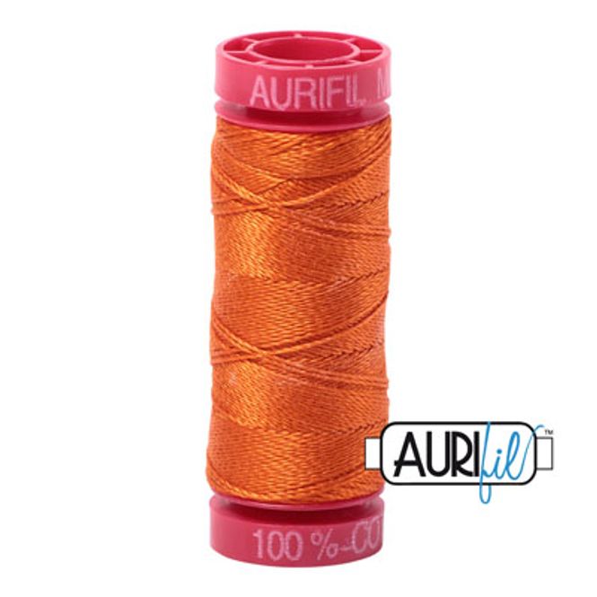 Hovedbilde Aurifil 12 WT oransje