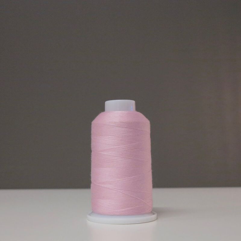 Overlock tråd pink stork