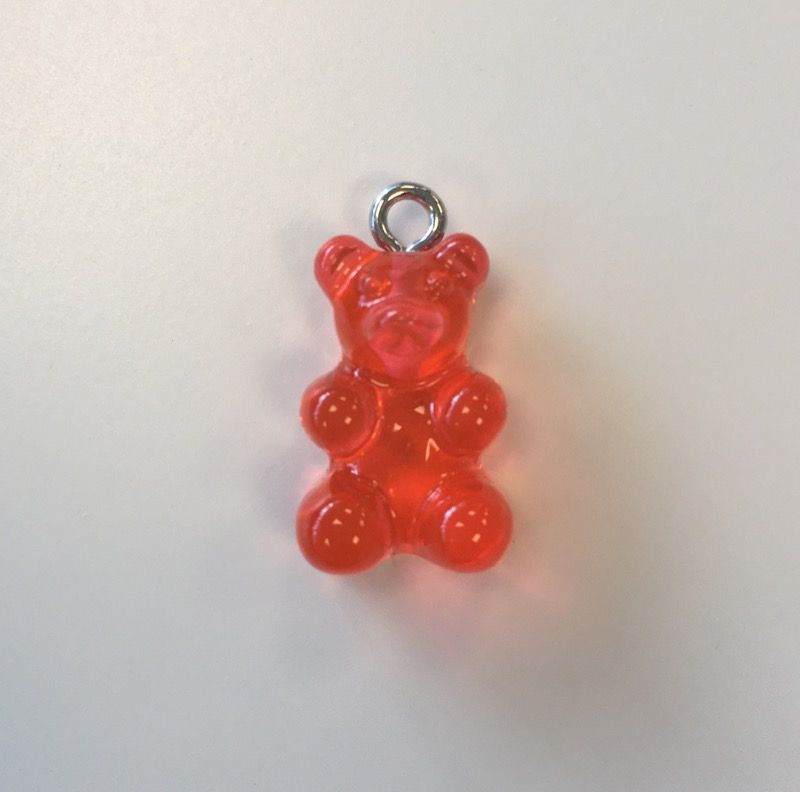 Gummibjørn charms oransje